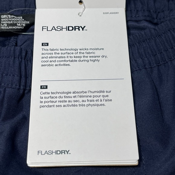 NEW The North Face Girls Class V Water Short Flash Dry Hiking Blue Large (14/16) - Picture 10 of 15